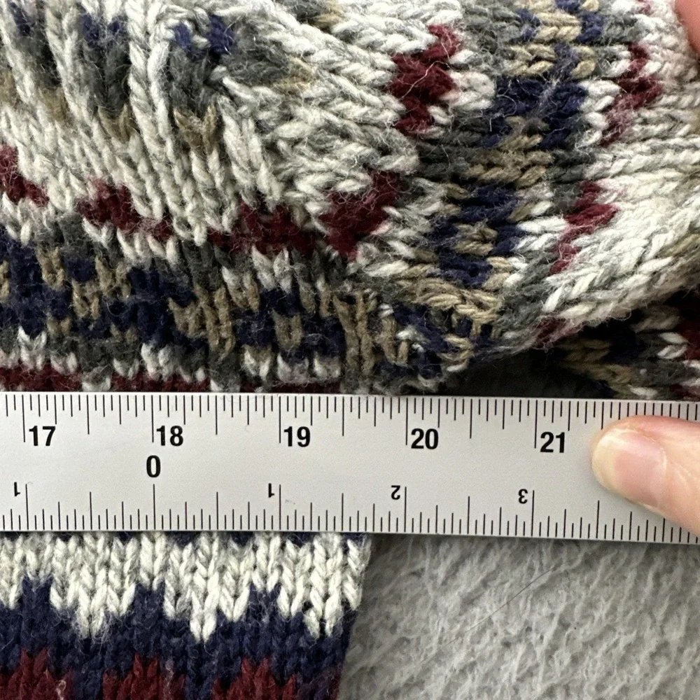 Vintage Northwest Territory Knit Sweater Fair Isle‎ Preppy Cabincore Men's Large